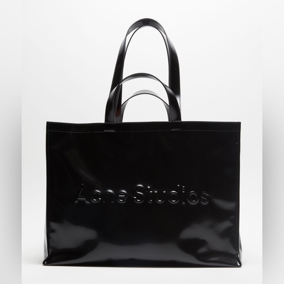 Acne Studios logo Shoulder Tote Bag - Picture 3 of 8